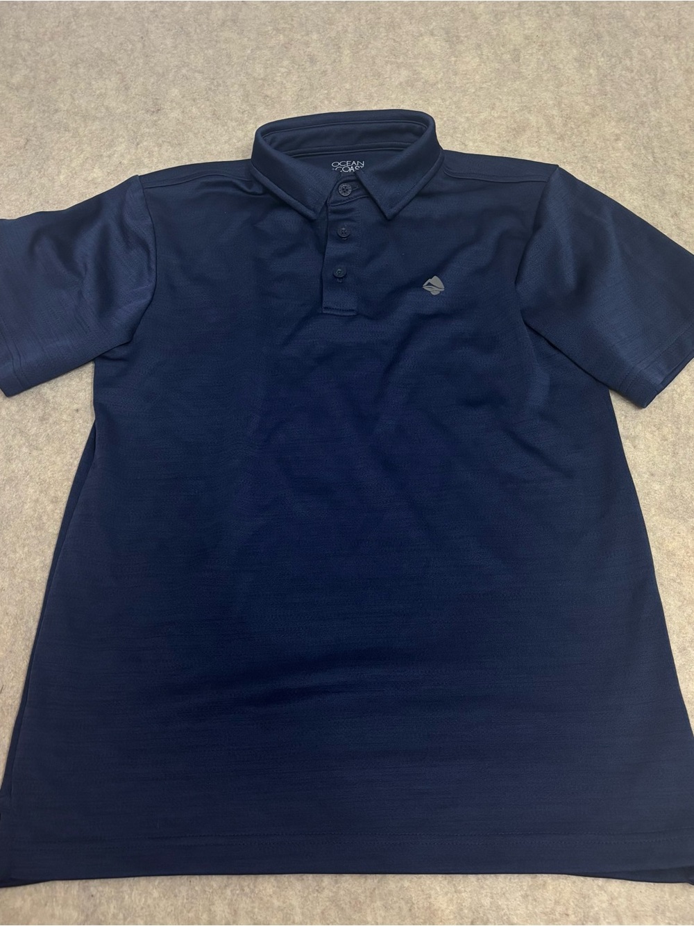 School Uniforms Navy Performance Polo Shirt size Large